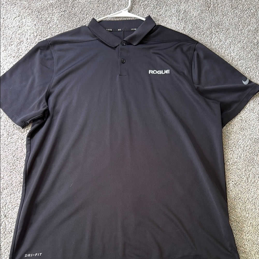Rogue Men's Black Polo Shirt